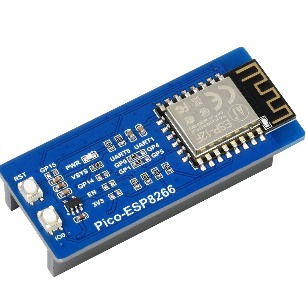 ESP8266 WiFi Module for Raspberry Pi Pico WiFi Expansion Module Based On ESP8266 Supports TCP/UDP Protocol Custom PCB beauty pcb