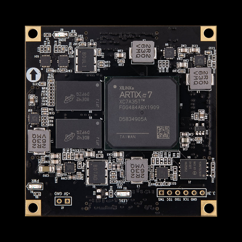 SoMs AC7A035 AC7A200: XILINX Artix-7 200T/100T/35T FPGA Core Board Industrial Grade Module  Custom PCB ethernet switch pcba