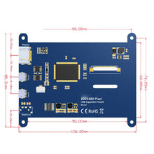 Load image into Gallery viewer, 4.3 inch raspberry pie HMI raspberry PI display LCD 3B + / 4B USB capacitive touch screen

