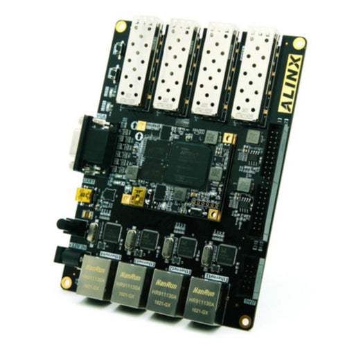Alinx XILINX A7 FPGA Black Gold Development Board ARTIX-7 fiber Optic Ethernet AX7101 Custom PCB shenzhen pcb pcba
