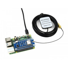 Load image into Gallery viewer, NEO-M8T GNSS TIMING HAT for Raspberry Pi Single-Satellite Timing, Concurrent Reception of GPS,Beidou Galileo GLONA Custom PCB
