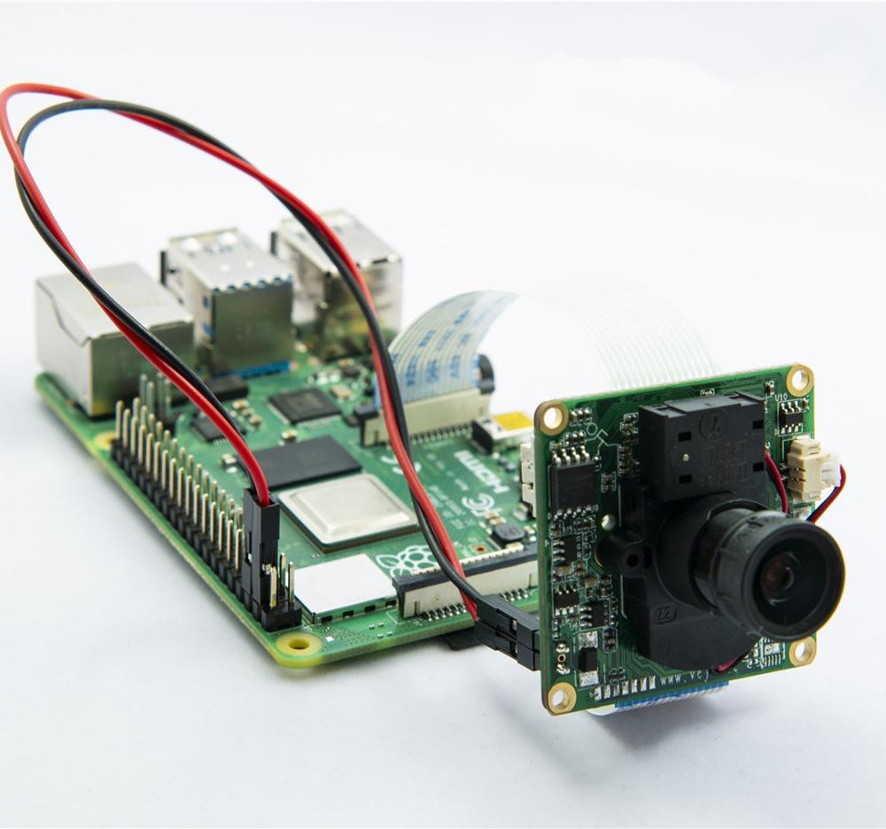 CS-MIPI-IMX307  for Raspberry Pi 4/3B+/3 and Jetson Nano XavierNX, IMX307 MIPI CSI-2 2MP Star Light ISP Camera Module pcba