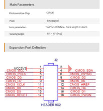 Load image into Gallery viewer, AN5640: 5MP OV5640 Camera Module for FPGA Board Custom PCB auto lighting pcba usb c pcba

