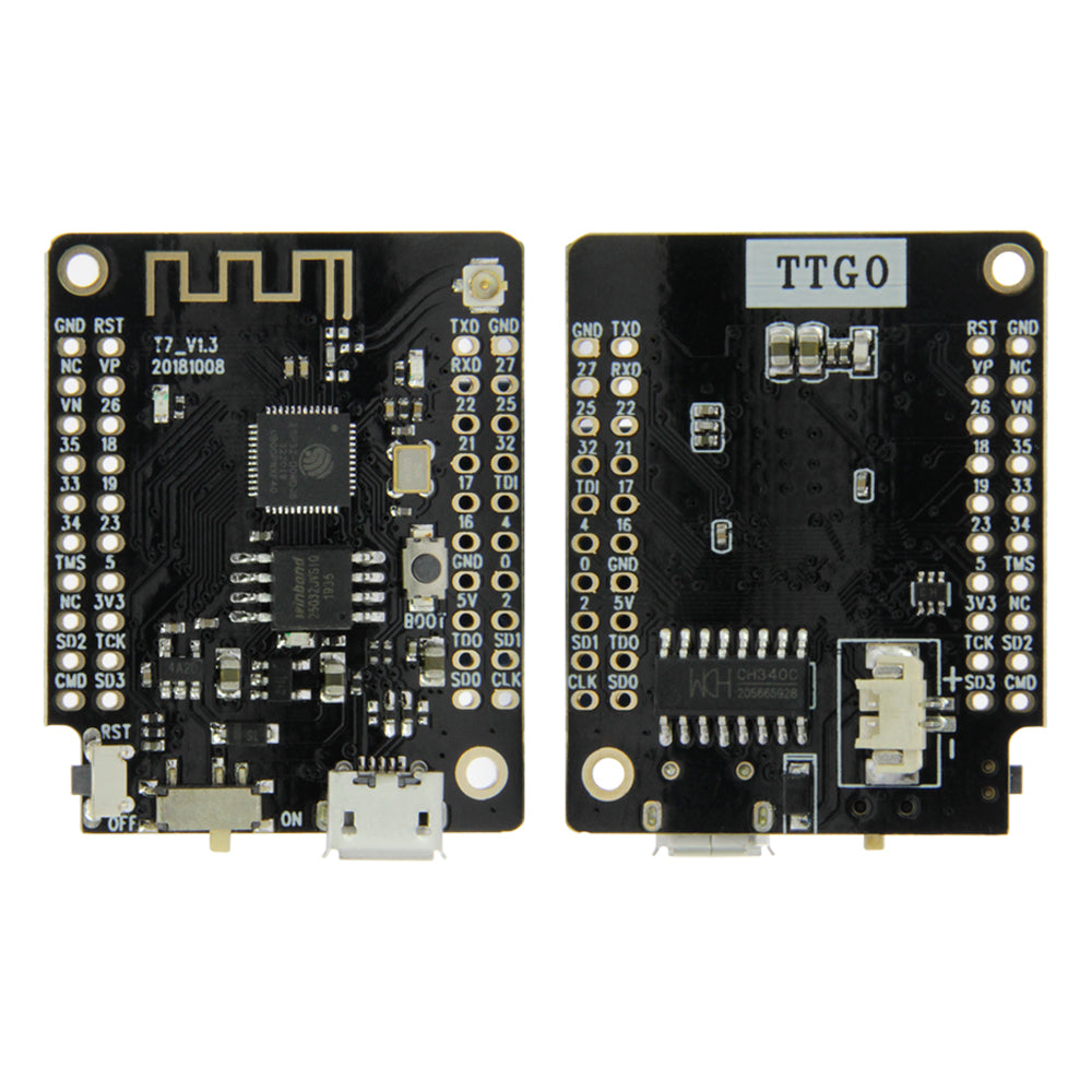 TTGO T7 V1.3 MINI 32 ESP32 WiFi  Module Development Board Custom PCB a10 speaker pcba board pcb module in pcba