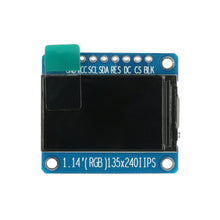 Load image into Gallery viewer, LONTEN 1.14 inch TFT LCD screen IPS display st7789 135*240 4 wire SPI 8pin screen module
