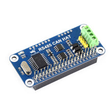 Load image into Gallery viewer, RS485 CAN HAT for Raspberry Pi Zero/Zero W/Zero WH/2B/3B/3B+,onboard CAN controller: MCP2515,485 transceiver SP3485 Custom PCB
