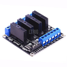 Load image into Gallery viewer, LT 4 Channel 5V DC Relay Module Solid State High Level G3MB-202P SSR AVR DSP
