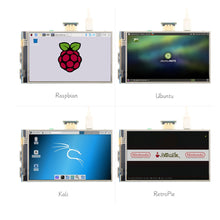 Load image into Gallery viewer, LONTEN 4 inch TFT LCD screen display 480*800  display module IPS screen resistive touch for Raspberry Pi 3B
