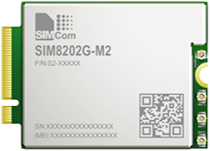 Load image into Gallery viewer, SIM8202X-M2 SIMCom Original 5G Module, M.2 Form Factor High Throughput Data Communication Standard M.2 interface Custom PCB
