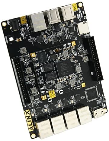AX7021 Brand Zynq-7000 Artix-7 FPGA SoC Zynq XC7Z020 Development Board 32G EMMC 5 Ports Ethernet