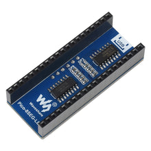 Load image into Gallery viewer, 4-digit 8-segment Display Module for Raspberry Pi Pico, Embedded 74HC595 Driver, SPI-compatible, Easy to drive Custom PCB
