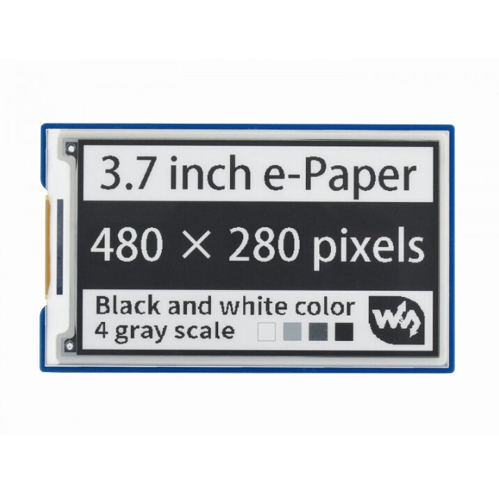 3.7inch e-Paper e-Ink Display HAT For Raspberry Pi, 480*280 4 Grey Scales SPI Custom PCB pcba water generator