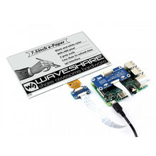 Load image into Gallery viewer, 800*480 7.5inch E-Ink display HAT for Raspberry Pi 2B/3B/Zero/Zero W Two SPI interface,No Backlight Custom PCB circuit led pcba
