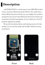 Load image into Gallery viewer, pyIOT- BLE Module  TLSR8266 UART Low consumption Module MicroPython Development Board  Custom PCB massage chair controller pcba
