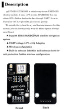 Load image into Gallery viewer, pyIOT- GPS Beidou BDS Daul-mode Module flight control satellite positioning navigator ATGM336H Custom PCB mobile charger pcba sm

