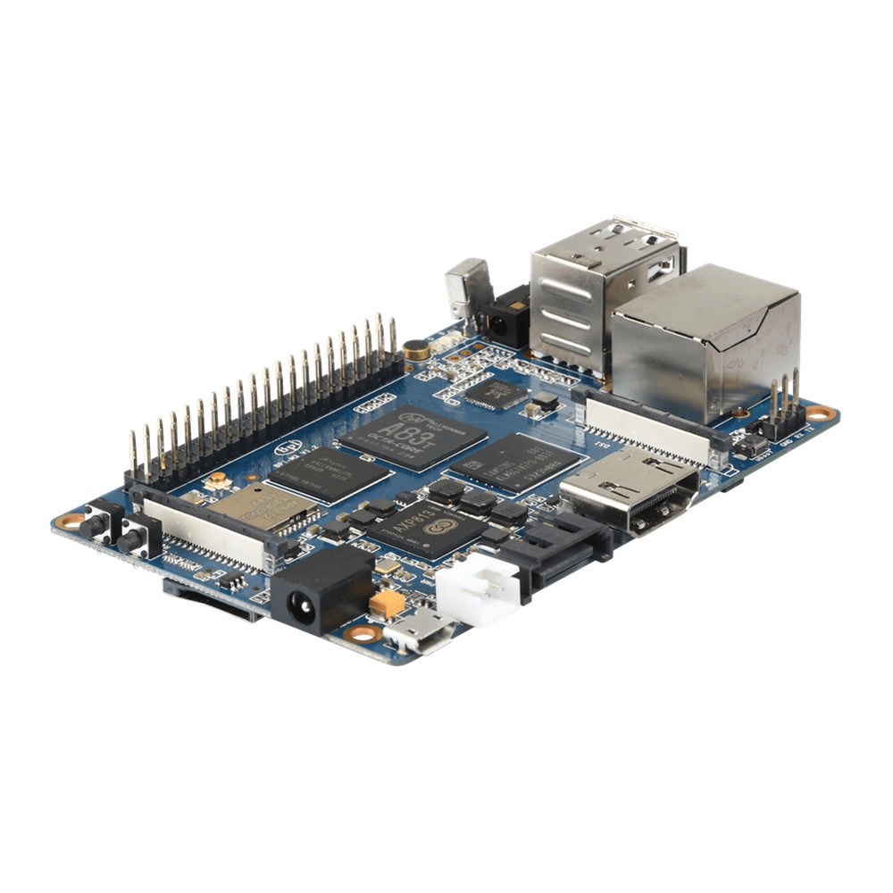 Banana Pi M3 Allwinner A83T Octa-core 1.8GHz Powerful CPU  board with 8GEMM Custom PCB tuya zigbee control pcba