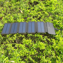 Load image into Gallery viewer, 20W Power Folding Solar Cells Charger Outdoor 5V 2.1A USB Output Devices Portable Solar Panels For Phone Charging
