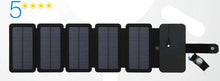 Load image into Gallery viewer, Sun Folding 10W Solar Cells Charger 5V 2.1A USB Output Devices Portable Solar Panels for Smartphones
