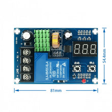 Load image into Gallery viewer, Custom 1P Lithium Battery Charging Control Board DC 6-60V Li-ion Lead Acid Battery Charge Protection 12V Digital Voltmeter
