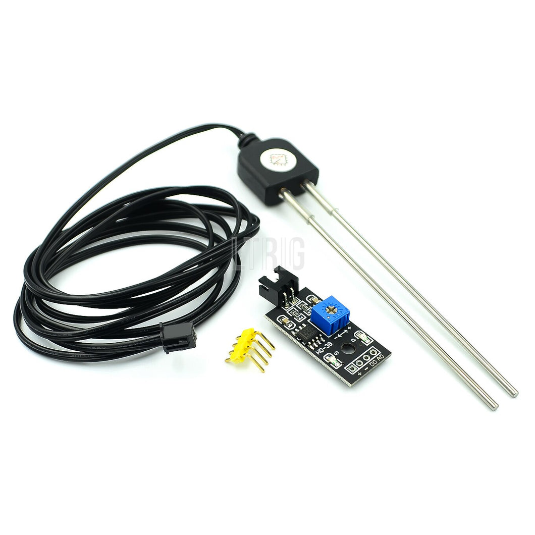 Custom 1PC Sensor and Soil Detector Module Soil Moisture Test Soil Humidity Test Corrosion Resistance Probe for Arduino
