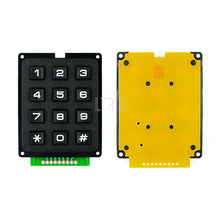 Load image into Gallery viewer, Custom 1PCS Switch Keyboard Keypad Array Module ABS 4x4 3x4 12 16 Key Button Membrane Switch DIY Kit for Arduino
