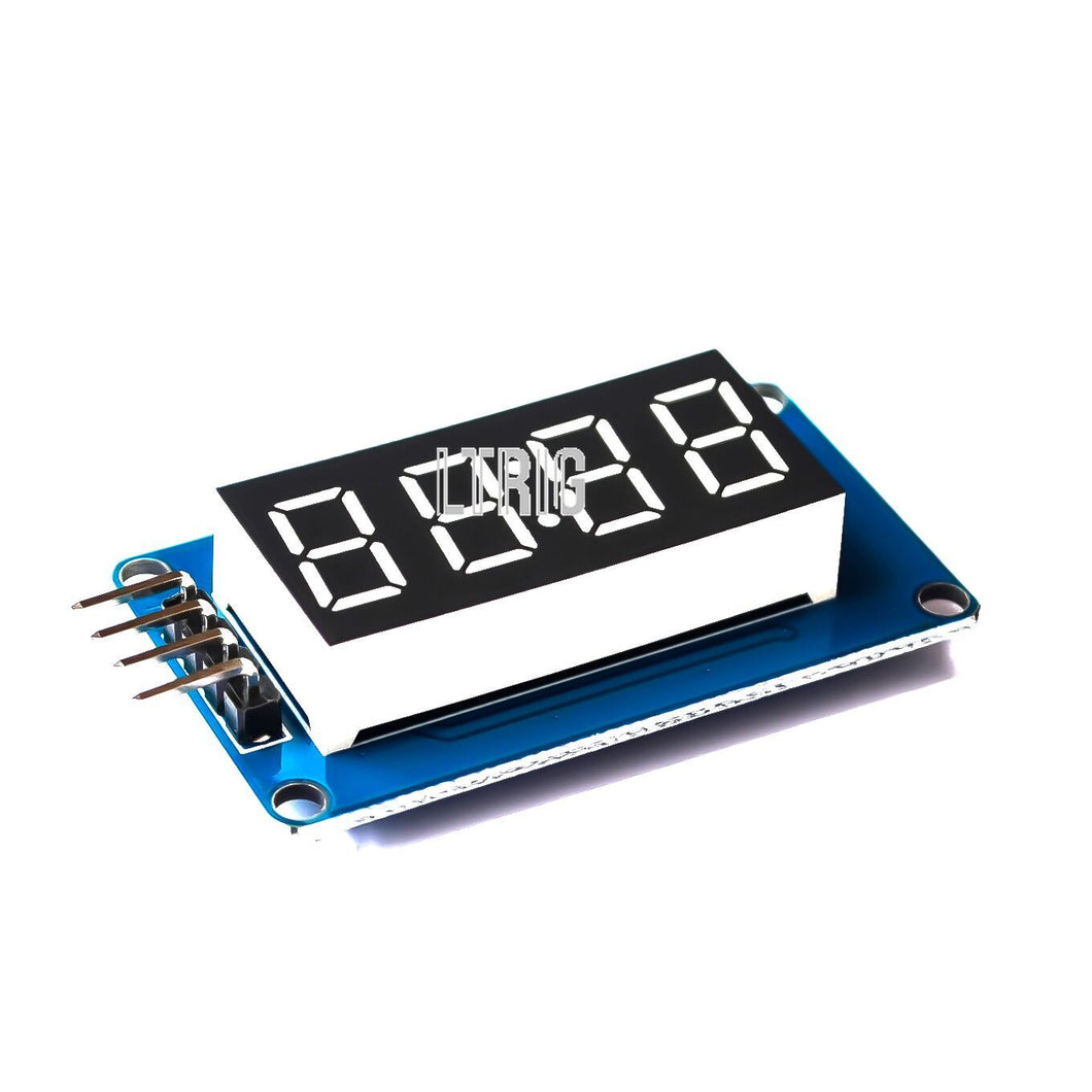 Custom 1PCS TM1637 LED Module For Arduino 7 Segment 4 Bits 0.36 Inch Clock RED Anode Digital Tube Four Serial Driver Board