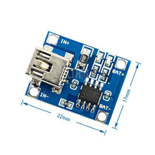 Load image into Gallery viewer, Custom 1PCS18650 TP4056 Lithium Battery Charger Charging Board With Protection Dual Functions 1A Li-ion for arduino
