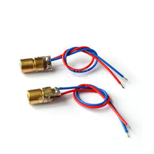 Load image into Gallery viewer, Custom 1PCS650nm 6mm 5V 5mW Adjustable Laser Dot Diode Module Red Copper Head
