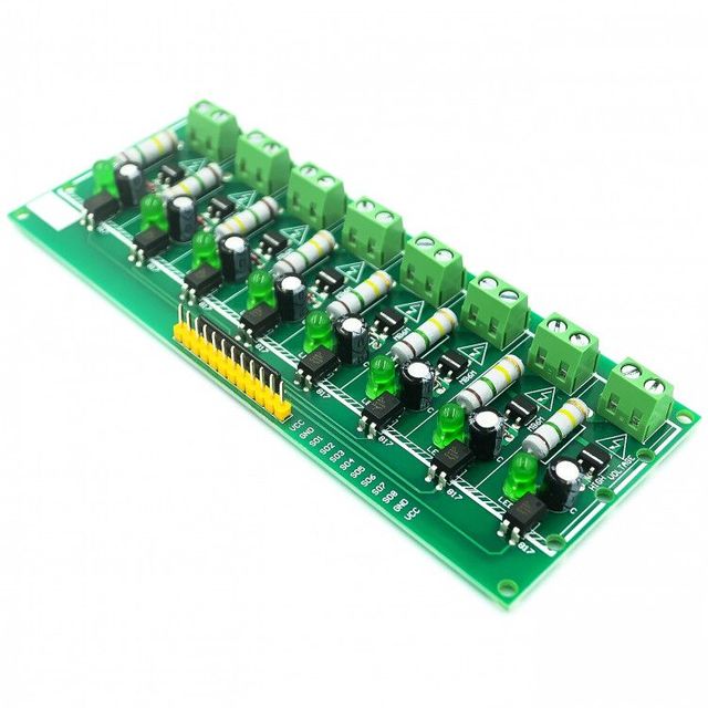Custom 1PCSAC 220V Optocoupler Isolation Module Voltage Detect Board Adaptive  For PLC Isolamento Fotoaccoppiatore Module