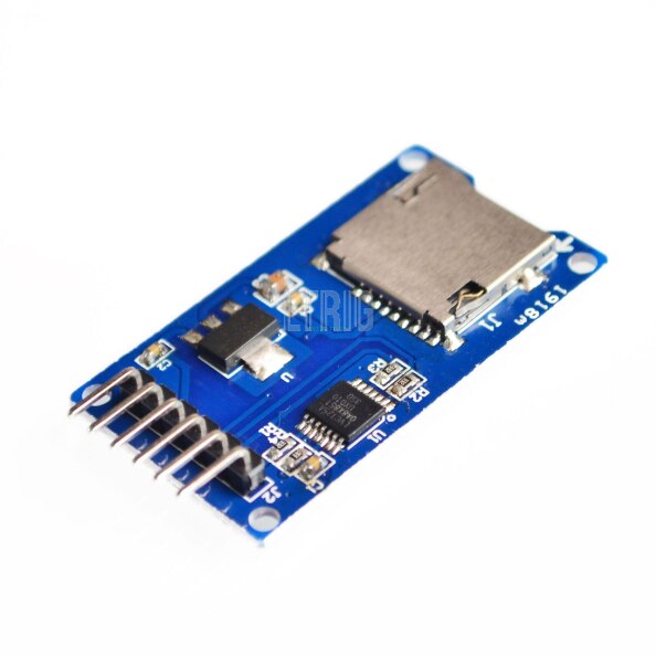 Custom 1PCSMicro SD card mini TF card reader module SPI interfaces with level converter chip forarduino