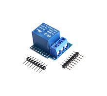 Load image into Gallery viewer, Custom 1PCSRelay Module For wemos D1 MINI 5V hight level trigger One 1 Channel Relay Module interface Board Shield
