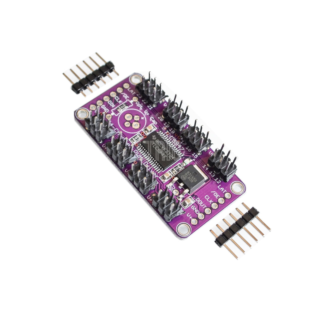 Custom 1PCSTLC5947 12-Bit 24-Channel PWM LED Driver Module With Internal Oscillator 12 Bit 3-5.5V