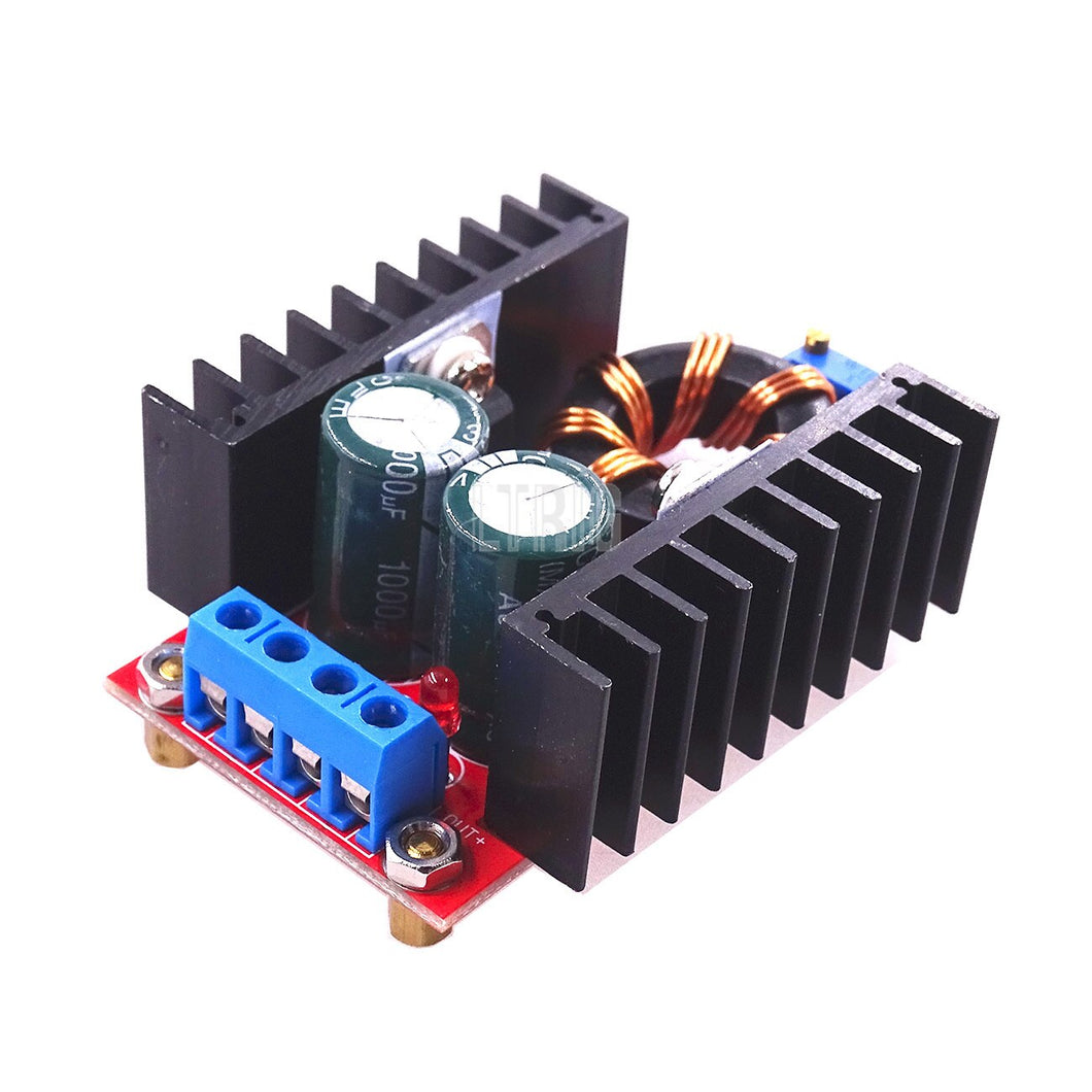 custom 1Pcs 10-30 v to 12-35 v step up DC impulse converter driver charger adjustable voltage regulator of v 150W 10a