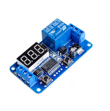 Load image into Gallery viewer, custom 1Pcs 12V Home Automation Delay Timer Control Switch Module Digital display LED
