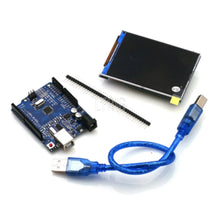 Load image into Gallery viewer, custom 1Pcs 3.5 inch TFT LCD display module Ultra HD 320X480 for development board with USB cable
