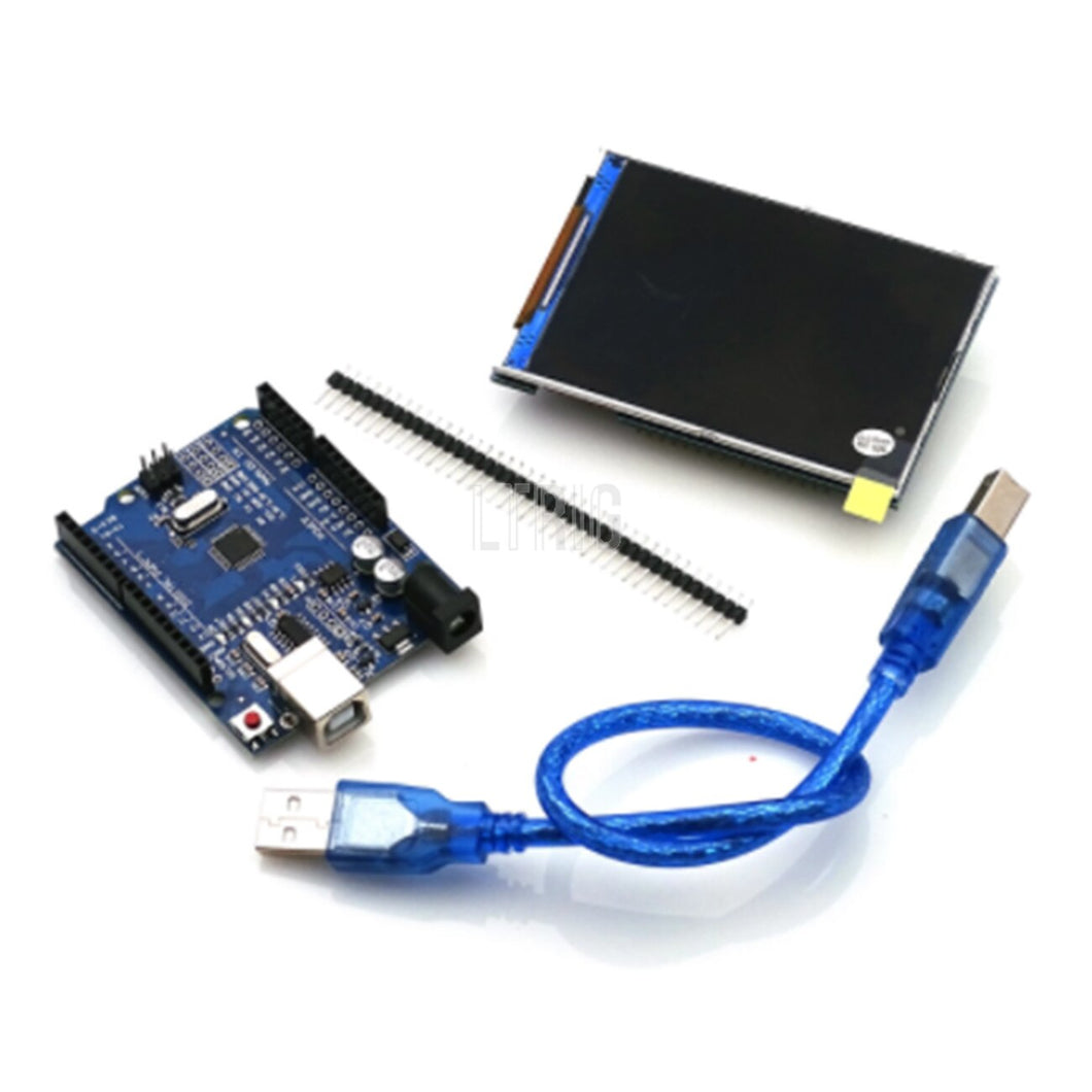 custom 1Pcs 3.5 inch TFT LCD display module Ultra HD 320X480 for development board with USB cable