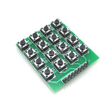 Load image into Gallery viewer, custom 1Pcs 4x4 MCU Keyboard Keyboard Accessory Matrix Board 16 Buttons Key For Arduino
