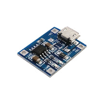 Load image into Gallery viewer, custom 1Pcs 5V Micro USB 1A 18650 Lithium Battery Charging Board With Protection Charger Module

