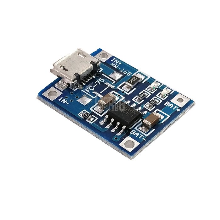 custom 1Pcs 5V Micro USB 1A 18650 Lithium Battery Charging Board With Protection Charger Module