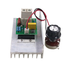 Load image into Gallery viewer, custom 1Pcs AC 220V 10000W SCR Electronic Voltage Regulator 10-220V Thermal Fuse For Speed Control Dimmer Thermostat
