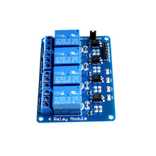 Load image into Gallery viewer, custom 1Pcs Brand New 5V 4 Channel Relay Module for Arduino PIC ARM DSP AVR Raspberry Pi
