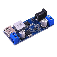 Load image into Gallery viewer, custom 1Pcs DCDC 24V 12V 5V 5A Step Down power supply converter replace LM2596S adjustable USB Step-down charging module
