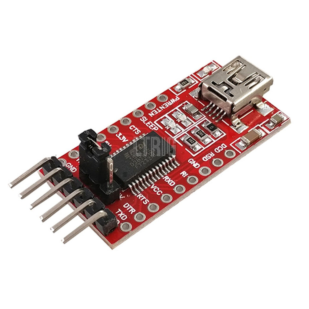 custom 1Pcs FT232RL FT232 USB TO TTL 5V 3.3V Download Cable To Serial Adapter Module USB TO 232