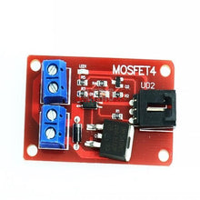 Load image into Gallery viewer, custom 1Pcs Four Channel 4 Route MOSFET Button IRF540 V4.0+ MOSFET Switch Module For Arduino

