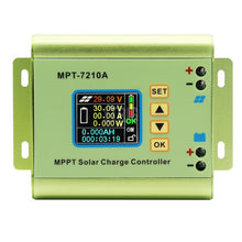 Load image into Gallery viewer, custom 1Pcs LCD color display MPPT solar panel battery regulator charging controller 24/36/48/60 / 72V 10A
