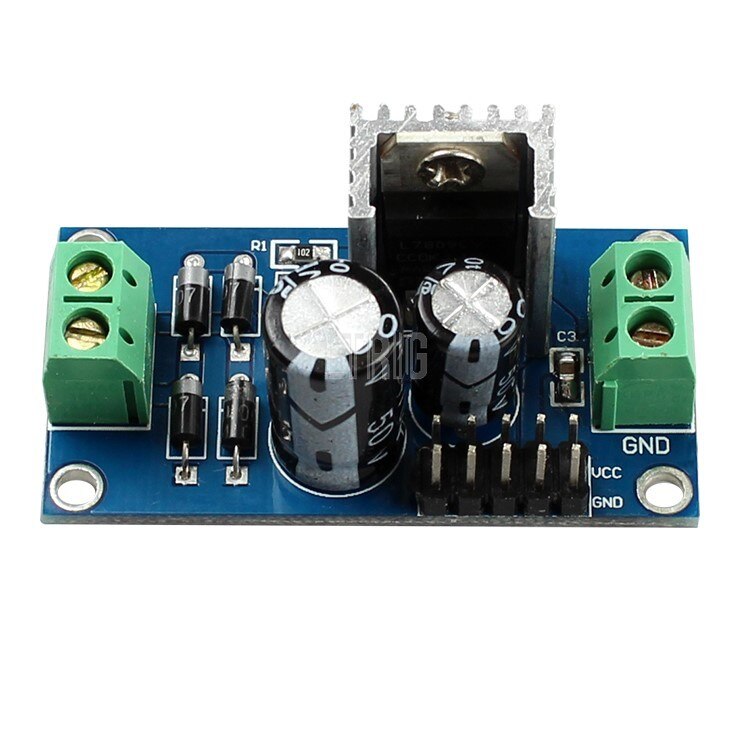 custom 1Pcs LM7812 Three Terminal Regulator Module 12 V Power Module