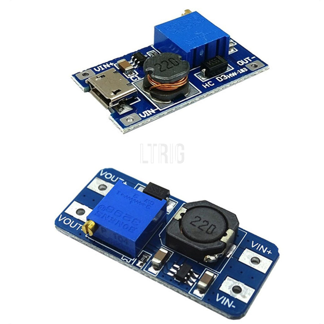 custom 1Pcs MT3608 DC-DC Step Up Power Apply Module Booster Power Module MAX output 28V 2A