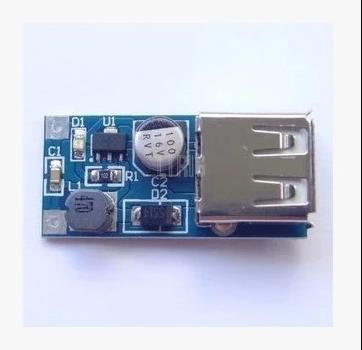 custom 1Pcs Mini DC-DC USB 0.9V-5V to 5V Boost Step-up Power Supply Module PFM Control