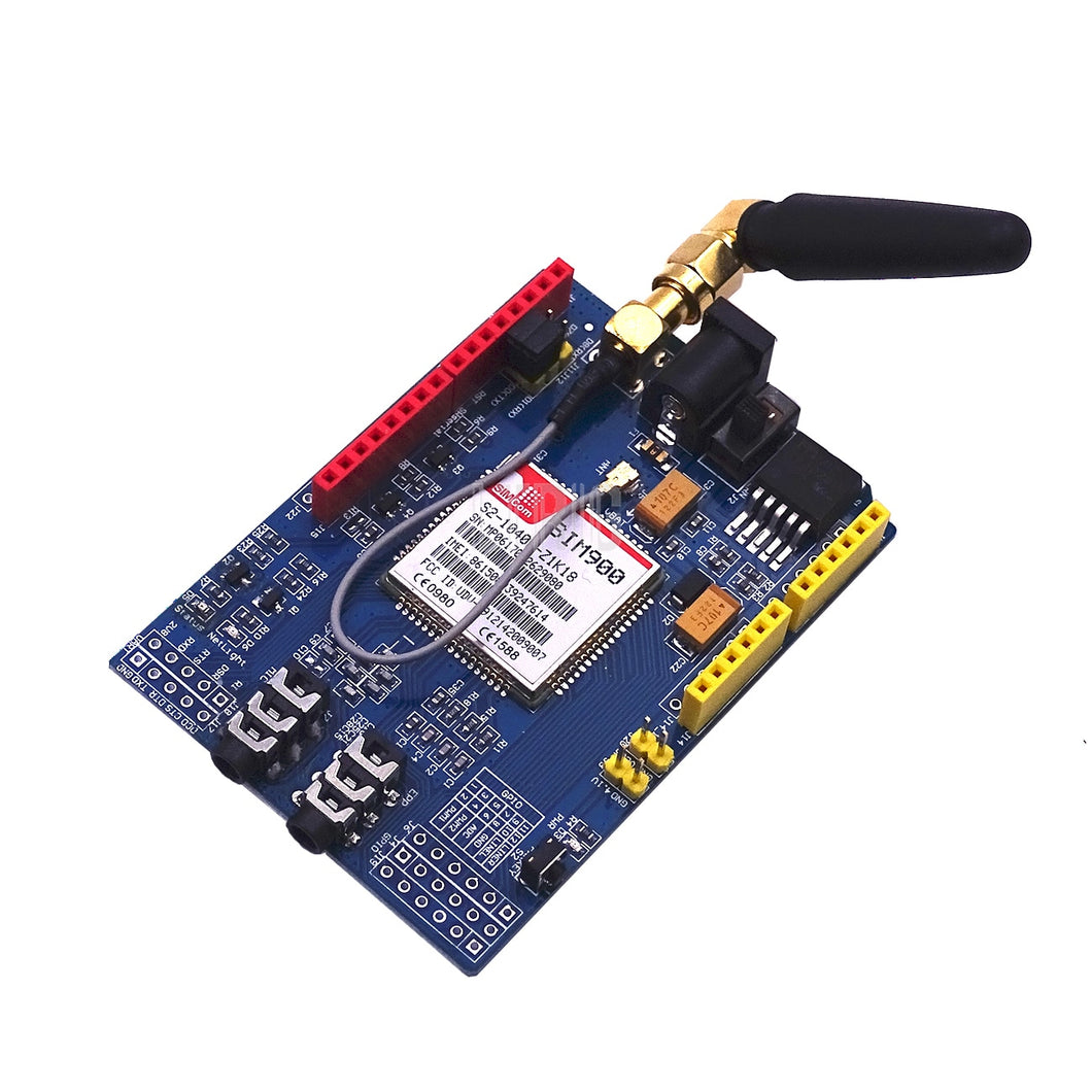 custom 1Pcs Module kit for arduino, sim900 850/900/1800/1900 mhz gprs / gsm development board