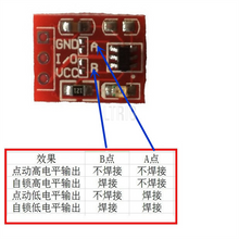 Load image into Gallery viewer, custom 1Pcs NEW TTP223 Touch button Module Capacitor type Single Channel Self Locking Touch switch sensor
